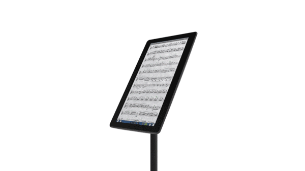 Scora Solo tablet sonnecting to a stand magnetically